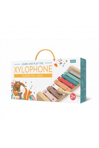 WOODEN TOYS AND BOOK - THE XYLOPHONE