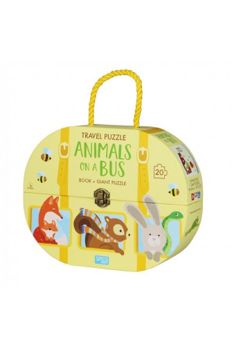 Travel Puzzle - Animals On A Bus 