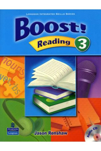 Boost! Reading 3: Student Book with CD - [Big Sale Sách Cũ]