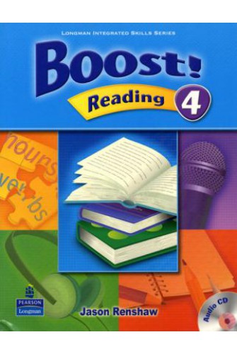 Boost! Reading 4: Student Book with CD - [Big Sale Sách Cũ]