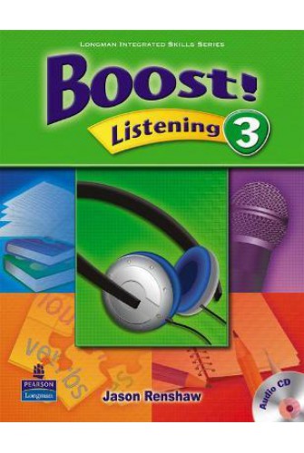Boost! Listening 3: Student Book with CD - [Big Sale Sách Cũ]