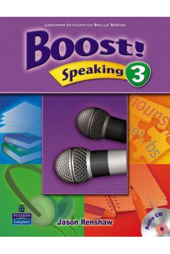 Boost! Speaking 3: Student Book with CD - [Big Sale Sách Cũ]