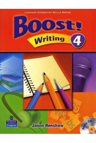 Boost! Writing 4: Student Book with CD - [Big Sale Sách Cũ]