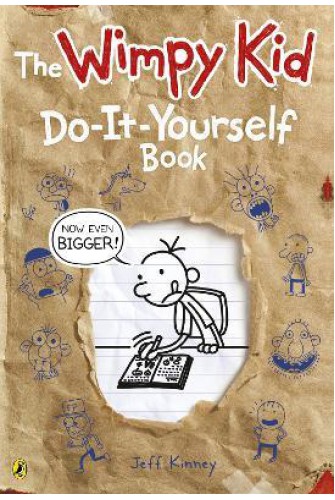 Diary of a Wimpy Kid: Do-It-Yourself Book *NEW large format* - [Big Sale Sách Cũ]