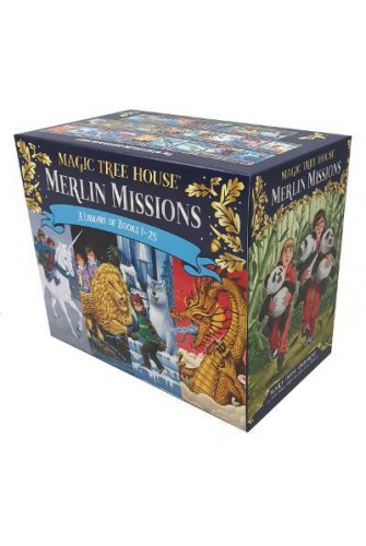 Magic Tree House Merlin Missions #1-25 Boxed Set (Magic Tree House (R) Merlin Mission) - [Big Sale Sách Cũ]