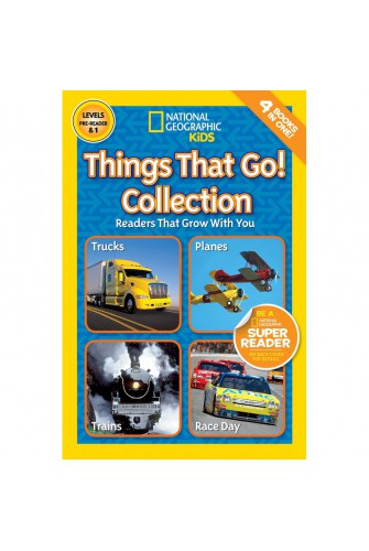 National Geographic Readers: Things That Go Collection - [Tủ Sách Tiết Kiệm]