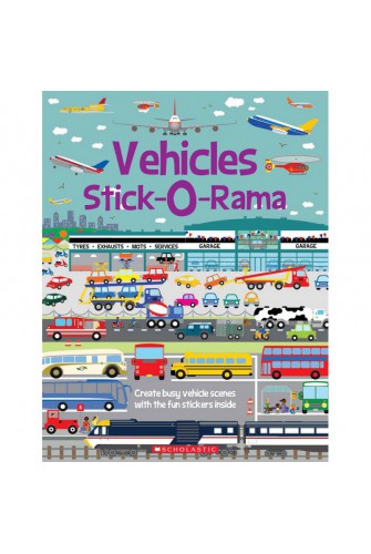 Vehicles Stick-O-Rama - [Tủ Sách Tiết Kiệm]