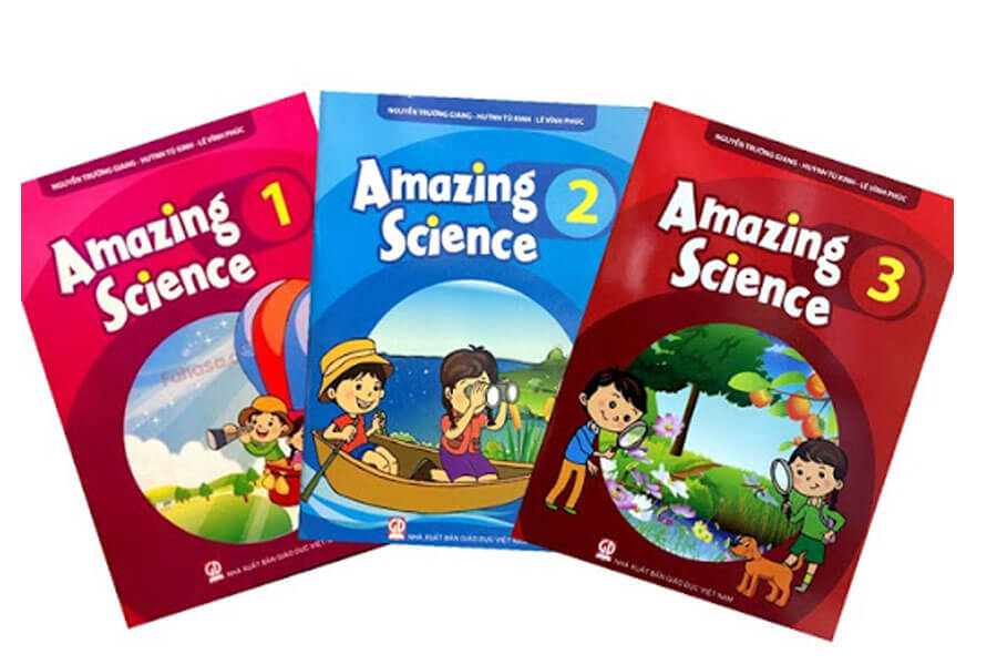Amazing Science 1,2,3 Sách tiếng anh cho trẻ lớp 1